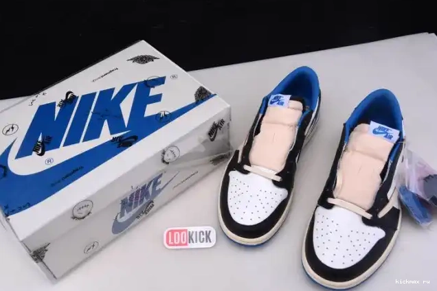Rep Design DM7866-140 x Scott Travis Air Fragment x Jordan Retro 1 Low 0613